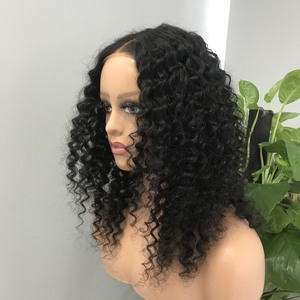 Perruque Deep Curly bon marché Extensions de cheveux vierges de haute qualité à cuticules alignés Cheveux vietnamiens - Product Image 1