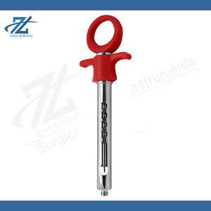 Jeringa Dental Autoaspirante de Acero Inoxidable, Manual, Profesional, con Cánula de Seguridad y Agarre Ergonómico, Hecha en Pakistán - Product Image 5