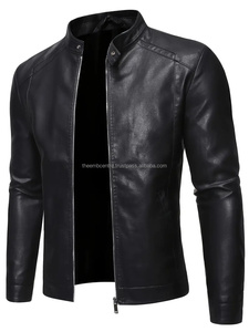Veste en cuir véritable Regular Fit à la mode pour hommes Veste en cuir de qualité supérieure pour hommes - Product Image 4
