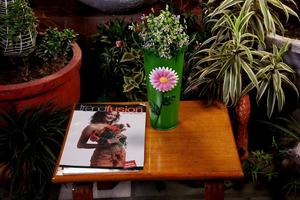 Seau de jardin décoratif à fleurs françaises Design en fer de luxe avec revêtement en poudre coloré pour le sol de la maison et la table pour les fêtes - Product Image 4