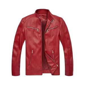 Chaqueta de Cuero Casual para Hombre, Precio Bajo 2026, Chaquetas de Cuero al Por Mayor, Chaquetas de Cuero Más Vendidas, Invierno 2026 - Product Image 2