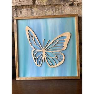 Modern Interior Decor Laser Cut MDF <b>Wooden</b> Wall <b>Signs</b> Elegant Contemporary Design <b>for</b> <b>Home</b> Decoration - Product Image 5