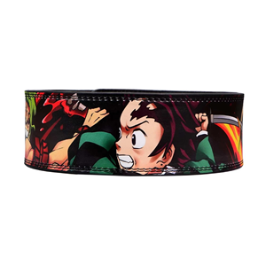 Cinturón de Gimnasio de Cuero Personalizado para Levantamiento de Pesas y Fisicoculturismo, Antideslizante, Ajustable, Protección Integral, Logotipo Personalizado Geo - Product Image 6