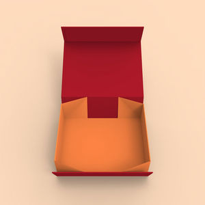 Cajas de Regalo Rígidas Rojas Personalizadas al por Mayor con Impresión de Logotipo, Cajas de Embalaje de Cartón Premium para Regalos de Lujo y Productos de Venta al por Menor - Product Image 5