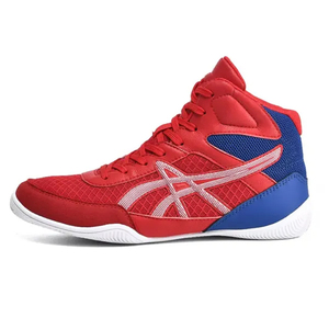Fabricant de chaussures de boxe OEM, fermeture à lacets personnalisée, design flexible, chaussures de sport pour l'entraînement et la compétition - Product Image 2
