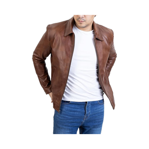 Chaqueta de cuero para hombre - Product Image 1