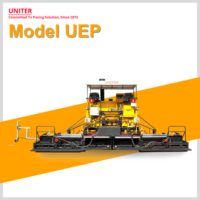 Sensor Hidrostático para Pavimentadora UHP, Sistema Totalmente Hidráulico, Bomba Eléctrica Danfoss de 12V CC, Capacidad de 300 TPH, Motor de Pavimentación de 300 mm