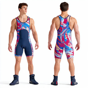 Traje de Lucha Libre de Alta Calidad para Niños, Traje de Lucha Libre Personalizado para Levantamiento de Pesas, Traje de Lucha Libre Ligero para Hombre - Product Image 6