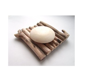 Handmade Creative Stylish Wood Soap Rack holder Natural Wood Crafts Bathroom Product <b>Shower</b> Soap <b>Storage</b> Rack - Product Image 1