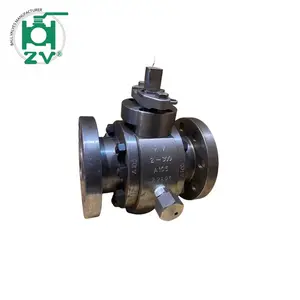 Forged Trunnion 6 600 RFxRF Natural Gas Ball Valve