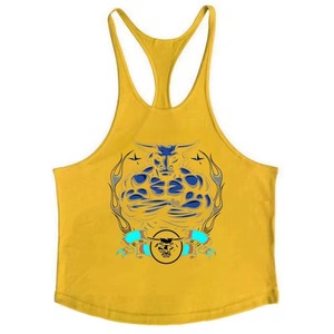 Débardeur Homme OEM Personnalisé Imprimé Sans Manches Coton Été Décontracté Sous-vêtement Fournisseur en Gros - Product Image 3