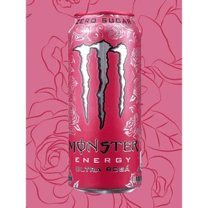 <b>Zero</b> <b>Sugar</b> Energy Drink There Smooth Monster Ultra Rosa Berry Energy Experience - Product Image 2