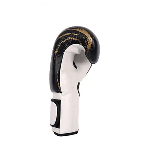 Wholesale Eco Friendly Martial Arts Boxing Gloves Super Quality Genuine Leather <b>Velcro</b> Boxing Gloves With Hook And Loop Closure - Product Image 6