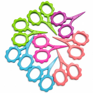 Tijeras de Bordado con Mango de Flores de Color Personalizado, Mini Tijeras para Cortar Hilo de Coser, Tijeras para Manualidades - Product Image 1