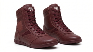 Set de Boxeo DUMELA INTERNATIONAL, Color Personalizado, Cuero Marrón, Zapatos de Entrenamiento de Caña Alta, Ecológicos, Transpirables y Cómodos - Product Image 4