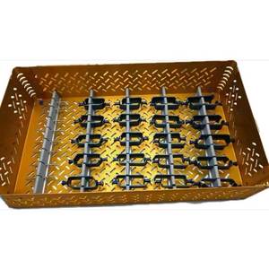 ชุดดึงรั้งปากมดลูกเข็มขัดสีดำขั้นสูงเครื่องมือผ่าตัดกระดูกสันหลังสุนัขเครื่องมือศัลยกรรมกระดูกเครื่องมือผ่าตัดโลหะแบบนำกลับมาใช้ใหม่ได้ CE ISO - Product Image 2