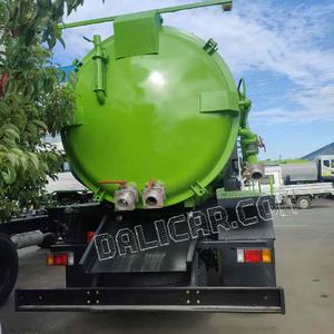 Precio de fábrica Isuzu GIGA Camión de succión de aguas residuales 4x2 6 Ruedas 15cbm Camión limpiador de succión de aguas residuales - Product Image 6