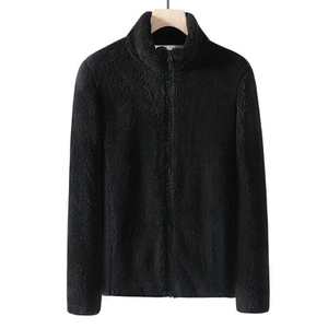 Women's New Style Mid-Length Denim Blazer Jacket Autumn Winter Casual <b>Zipper</b> Washed Button Lapel Top Frayed Edges Holes Solid - Product Image 2