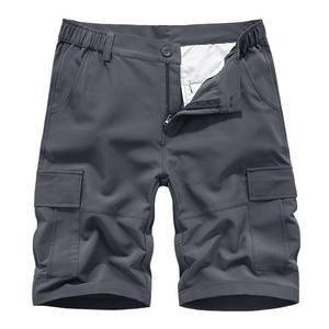 Shorts cargo en coton camouflage pour hommes, mode masculine, shorts décontractés multi-poches, vêtements d'extérieur, shorts respirants pour hommes - Product Image 3
