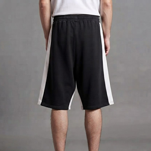 Artículo de moda en tendencia: Pantalones cortos de hombre para verano, estilo casual, transpirables, 100% algodón, con paneles laterales y bolsillos. - Product Image 4