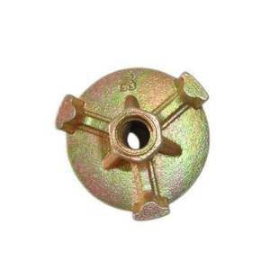 Boulon de blocage d'aile personnalisé de conception moderne Écrous à vis 0.78 kg Écrou d'ancrage à deux ailes Écrou à oreilles de coffrage en acier inoxydable - Product Image 1