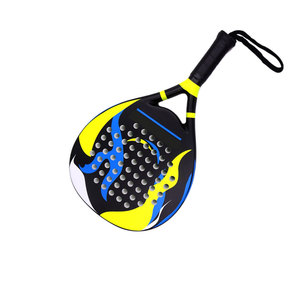 Raquettes de padel en fibre de carbone de haute qualité, vente en gros, avec noyau en EVA, impression personnalisée, design unisexe - Product Image 5