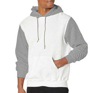 Sweat-shirts unisexes basiques à capuche avec logo personnalisé, tricotés, 400g, 100% coton, streetwear pour hommes, sweat-shirt d'hiver uni avec logo personnalisé - Product Image 1