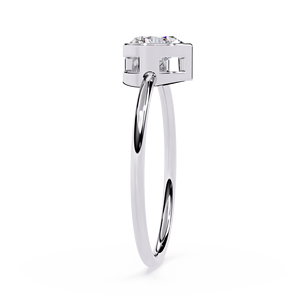 Bijoux Loista avec diamant cultivé en laboratoire certifié GIA IGI, anneaux en or massif, bague de fiançailles, bijoux pour femmes - Product Image 3