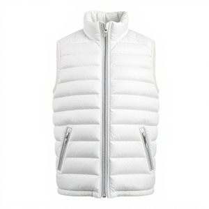 Chaleco Acolchado Corto al por Mayor para Mujer, Chaqueta sin Mangas Personalizada, Estilo Y2K, Ropa Urbana, Chaleco Acolchado, Marca Privada, Pedido al por Mayor - Product Image 5