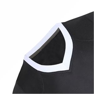 Maillot de rugby en mesh personnalisé avec logo brodé, design gratuit, respirant, manches courtes, uniforme de football en polyester - Product Image 5