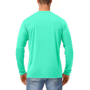 Camiseta Personalizable de Manga Larga para Hombre, de Alta Calidad, Ligera, Cuello Redondo, Lisa, con Logotipo, Estilo Casual, Urbana, de Algodón - Product Image 6