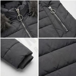 Nueva chaqueta acolchada de primera calidad para mujer, abrigo de invierno acolchado con cuello alto para brindar calidez y comodidad durante el clima frío, moda para hombre - Product Image 4