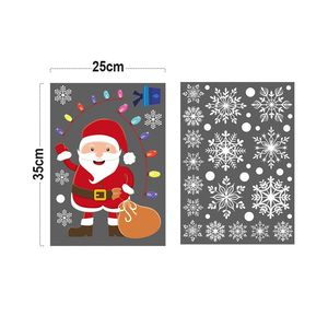 Pegatinas Adhesivas para Ventanas de Navidad, Doble Cara, Tarjeta de Regalo para Maestros, Oferta Relámpago, 12 Piezas, Regalos Económicos para Navidad - Product Image 3