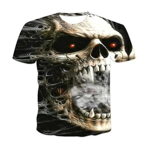 T-shirts décontractés pour hommes de haute qualité, col rond, personnalisables avec impression numérique du logo sur le devant, séchage rapide, respirants, coupe classique, vente en gros - Product Image 4