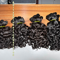 Ekstensi Rambut Manusia India Double Weft Cuticles Aligned Tangle Free, Produsen & Pemasok Grosir India