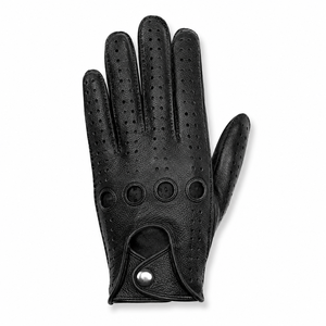 Speed One Sports Unisex All Seasons Windproof Leather <b>Driving</b> <b>Gloves</b> Fleece Lined Warm Touchscreen Fingers Hand Grips for - Product Image 6