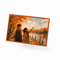 Cartes d'art anime personnalisées en gros, cartes de personnages couleur de haute qualité, cartes holographiques acryliques populaires