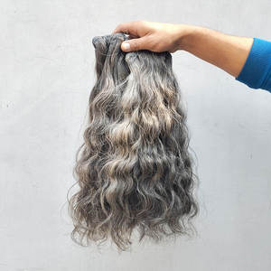 Perruques en cheveux humains vierges bruts, ondulés # Perruques Lace Front HD blondes 613 et noires naturelles, cuticules alignées - Product Image 3
