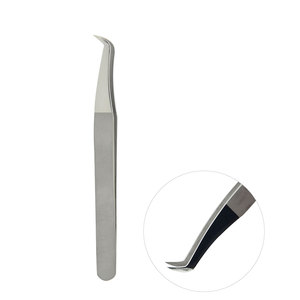 Pince à cils ergonomique pour une application confortable des extensions de cils, utilisation professionnelle pour les soins de beauté - Product Image 2