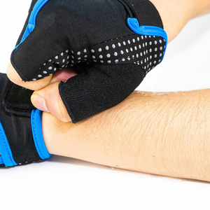 Gants de sport LEXUS SPORTS à demi-doigts antidérapants pour la musculation, le fitness, la musculation - Unisexe, en microfibre, couleur personnalisable - Product Image 5