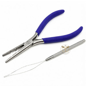Alicates para Colocación y Extracción de Extensiones de Cabello – Herramienta Profesional de Acero Inoxidable para Micro Anillos y Nano Anillos - Product Image 4