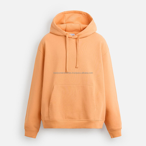 Pulls à capuche personnalisés délavés à l'acide lourds pour l'hiver pour hommes avec logo imprimé et tissu en polyester/coton brodé - Product Image 3