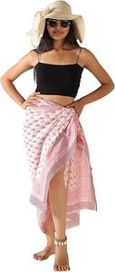 Falda cruzada moderna de gasa transparente para mujer, cubrebaño de playa para bikini - Product Image 3