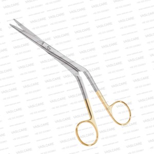 Ciseaux chirurgicaux Tebbetts à lame dentelée en carbure de tungstène (19 cm) pour la dissection du septum, de l'éthmoïde et des turbinate inférieurs - Product Image 2