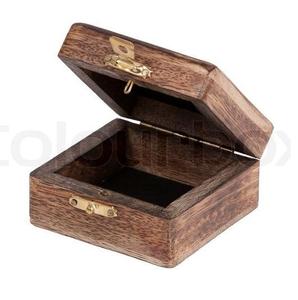 Wood Modern Eco-Friendly <b>Jewelry</b> Organizer Box for Women Intricate Hand Carved <b>Jewelry</b> <b>Storage</b> Case for Rings Earrings Bracelets - Product Image 4