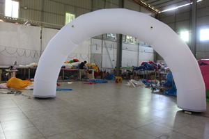 Arche gonflable imperméable blanche de plus de 12 pieds de haut pour les événements publicitaires - Product Image 3