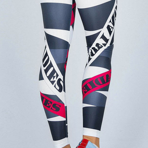 Leggings personnalisés pour femmes, taille haute, pantalons de yoga extensibles, respirants, pour l'entraînement et le fitness, fabricant OEM ODM - Product Image 2