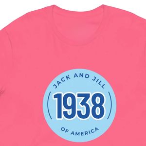เสื้อยืดผู้หญิงคัสตอมแจ็คแอนด์จิลบลูส์ 1938 แขนสั้นคอกลมพิมพ์ลายกราฟิกสำหรับแฟชั่นลำลอง - Product Image 6