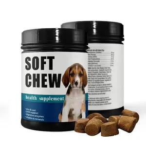 Pet Omega & Skin soft Chews for dogs Private label Manufacturer pet health supplements OEM ODM