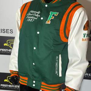 Veste universitaire Florida A&M University Famu de haute qualité en gros, OEM, pour hommes et femmes, veste slim à lettres, fabriquée au Pakistan, teinte - Product Image 6